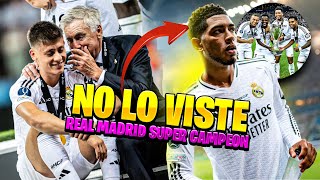 ASI SE VIVIO EL TITULO DE SUPERCOPA DEL REAL MADRID 😱 LAS MEJORES IMAGENES Y VIDEOS NO TE LO PIERDAS [upl. by Amber]