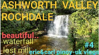 ASHWORTH VALLEY WATERFALL amp LOST MILL ROCHDALE  come and check it out beautiful [upl. by Kinom]