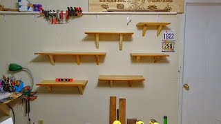 Easy DIY Shelf Brackets From Scrap Wood [upl. by Kovacev]