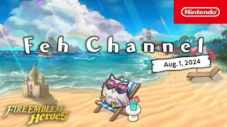 Feh Channel Aug 1 2024  Fire Emblem Heroes [upl. by Eillit]