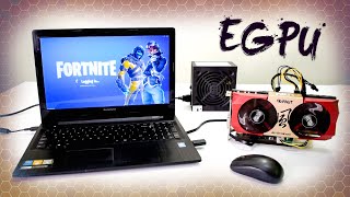 How to Setup External Graphics Card on a Laptop for CHEAP   eGPU Tutorial [upl. by Freemon200]