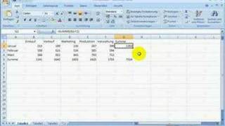 Excel Grundkurs 27  Formeln mehrfach kopieren [upl. by Llarret]