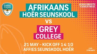 Rugby  Affies Seunskool Hoër vs Grey College [upl. by Bradan45]