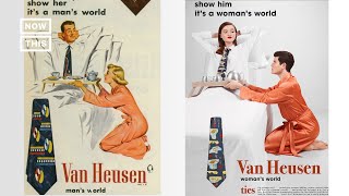 Artist Reverses Sexist Ads From the Past [upl. by Esdnil]