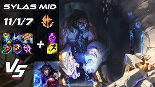 MID Sylas vs Ahri  EU Challenger Patch 1423 [upl. by Oakley533]