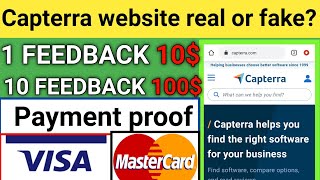 capterra payment proof in pakistan  capterra earning website today [upl. by Hceicjow442]