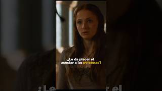 Sansa Stark le agradece a Clegane por salvarla juegodetronos [upl. by Ttezzil]