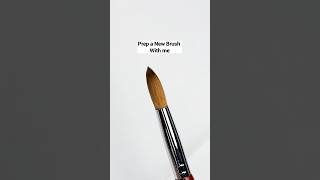 💅Acrylic Brush Transformation 101 How to PREP your NEW Acrylic brush nails acrylicbrush [upl. by Feucht618]