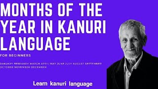 Months of the year in kanuri language [upl. by Clift82]