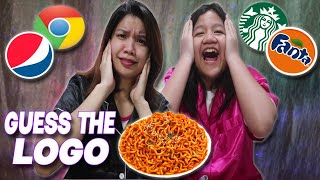 Guess The Logo With SPICY NOODLE CHALLENGE  Ladysue Vlogs [upl. by Trofmoc]