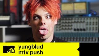 YUNGBLUD Chats Style Icons amp The Origin Of His Unique Look  MTV Push [upl. by Ronoh]