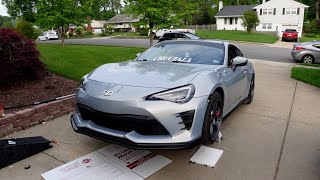 HOW TO GT86 BUMPER SWAP A FRSBRZ [upl. by Holder]