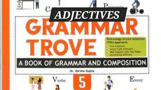 CHAPTER 3 ADJECTIVES CLASS 5 grammar trove [upl. by Anomer]