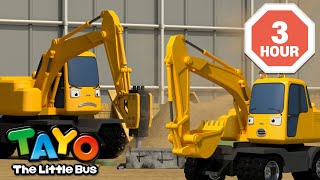 Tayo Character Theater  Poclain Poco🚧  Construction Vehicle  Heavy Equipment  Tayo Episode Club [upl. by Morel]