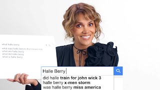 Halle Berry Answers The Webs Most Searched Questions  WIRED [upl. by Haywood876]