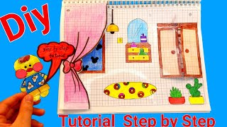 💸 Paper Diy 💸 Lalafanfan Duck Paper  Paper Play Duck  Tutorial step by step [upl. by Sivam]