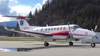 Beechcraft King Air 350 Engine Startup amp Takeoff [upl. by Eivi]