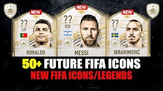 FIFA 22  50 CURRENT PLAYERS WHO WILL BECOME FIFA ICONS 😱🔥 ft Messi Ronaldo Ibra etc [upl. by Fillander]