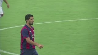 Suarez scores first goal for Barcelona [upl. by Tadeas4]