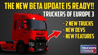 🚛 TOE3 New Update is READY🔥 New Trucks New Features and New Devs Joined Wanda Software 😍 [upl. by Christen]