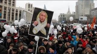 New protests in Russia amid voterigging claims [upl. by Anuahsar]