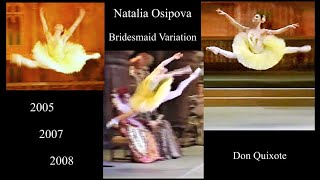 Natalia Osipova  Bridesmaid Variation 1  Don Quixote 2005 2007 amp 2008 [upl. by Etiam656]