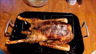 Bezell Cooks Stuffed Holiday Roast Goose [upl. by Remde]