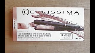 Tutorial  Bellissima B28 100 My Pro Steam  La Piastra a Vapore [upl. by Molloy]