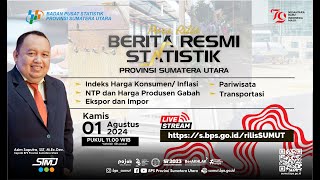 Rilis BRS Sumut 1 Agustus 2024 [upl. by Reyem401]