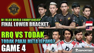 RRQ vs TODAK • Game 4 Final Lower Bracket  M1 Playoffs [upl. by Thibaud]