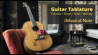 Guitar TAB  Chingon  Siente Mi Amor  Tutorial Sheet Lesson iMn [upl. by Oicul]