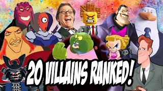 Jambareeqi Ranks EVERY Warner Bros Animation Villain [upl. by Noyr]