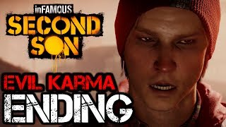 inFAMOUS Second Son Evil Karma Ending HD 1080p [upl. by Columbyne]