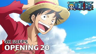 One Piece  Opening 20 【Hope】 4K 60FPS Creditless  CC [upl. by Sears]