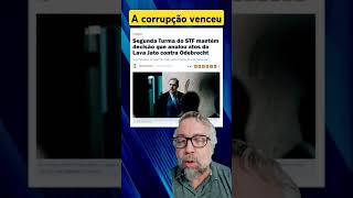 O STF concorda em beneficiar a Odebrecht [upl. by Anavi]