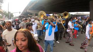 Dumaine Street Gang Second Line New Orleans 2023 [upl. by Lleoj]