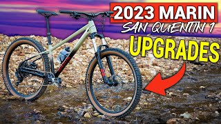 Best Budget Upgrades For Your Hardtail  2023 Marin San Quentin 1 [upl. by Ryle769]