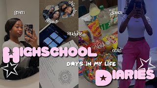 HIGHSCHOOL DIARIES 002 ☆ days in my life grwm ootd studying friends classes chitchats…etc [upl. by Murtha528]