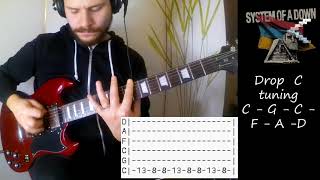 System of a Down  Genocidal Humanoidz Guitar cover Tab [upl. by Hettie]