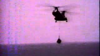 USS Spruance DD 963 04 1988 Helo Unrep [upl. by Heddi]