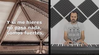 Ed Sheeran  Photograph Spanish cover by Jose Cañal  Piano Karaoke [upl. by Asamot]