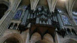 Chartres Cathedral Duruflé Suite Op5 Sicilienne Philippe Lefebvre [upl. by Fronnia]