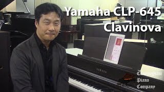 Yamaha CLP645 Clavinova  Cunningham Piano Co [upl. by Lorenza449]