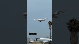 Bombardier G7500 lax airplanespotting avgeek airplane spotting spot shortvideo fyp [upl. by Shaper]