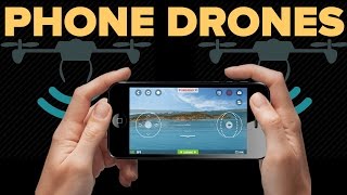 DRONES you can control with your iPHONE [upl. by Alcine]