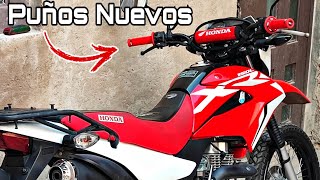 Cambio de puños y manillar a la XR150 👌🏼  El Vielza [upl. by Jess]