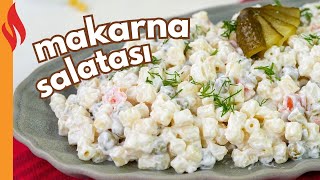 Yoğurtlu Makarna Salatası Tarifi  Nasıl Yapılır [upl. by Malcom]