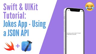 Swift amp UIKit Tutorial  Jokes App JSON API URLSession [upl. by Irrabaj199]