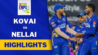 TNPL Final English Highlights  Lyca Kovai Kings vs Nellai Royal Kings [upl. by Stephania496]