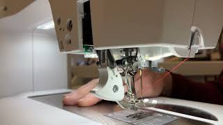 Bernina Jeff 770 790 all 7 series dual feed foot screw needs to be tight how to DIY dual falls apart [upl. by Nylorak214]